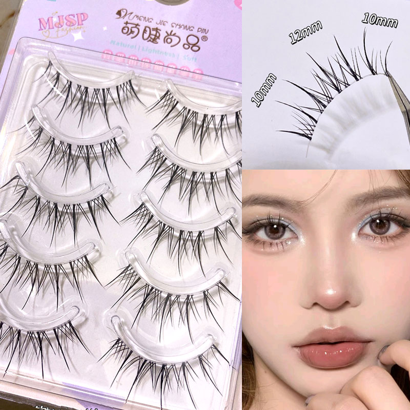 2 Pcs Lashes strips natrual eyelashes - C/BY19